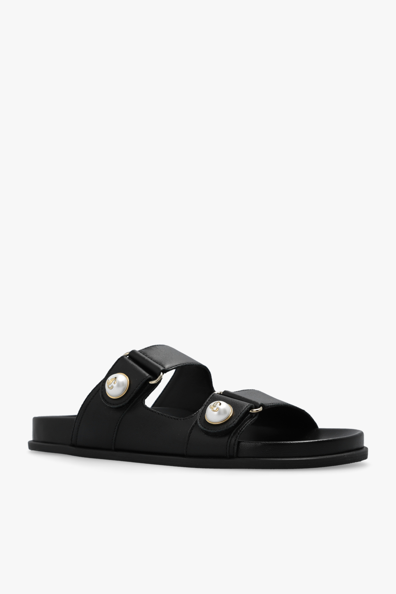 Jimmy Choo 'Fayence' leather slides | Women's | Vitkac